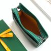 Goyard Jouvence Toiletry Pouch Coated Canvas green
