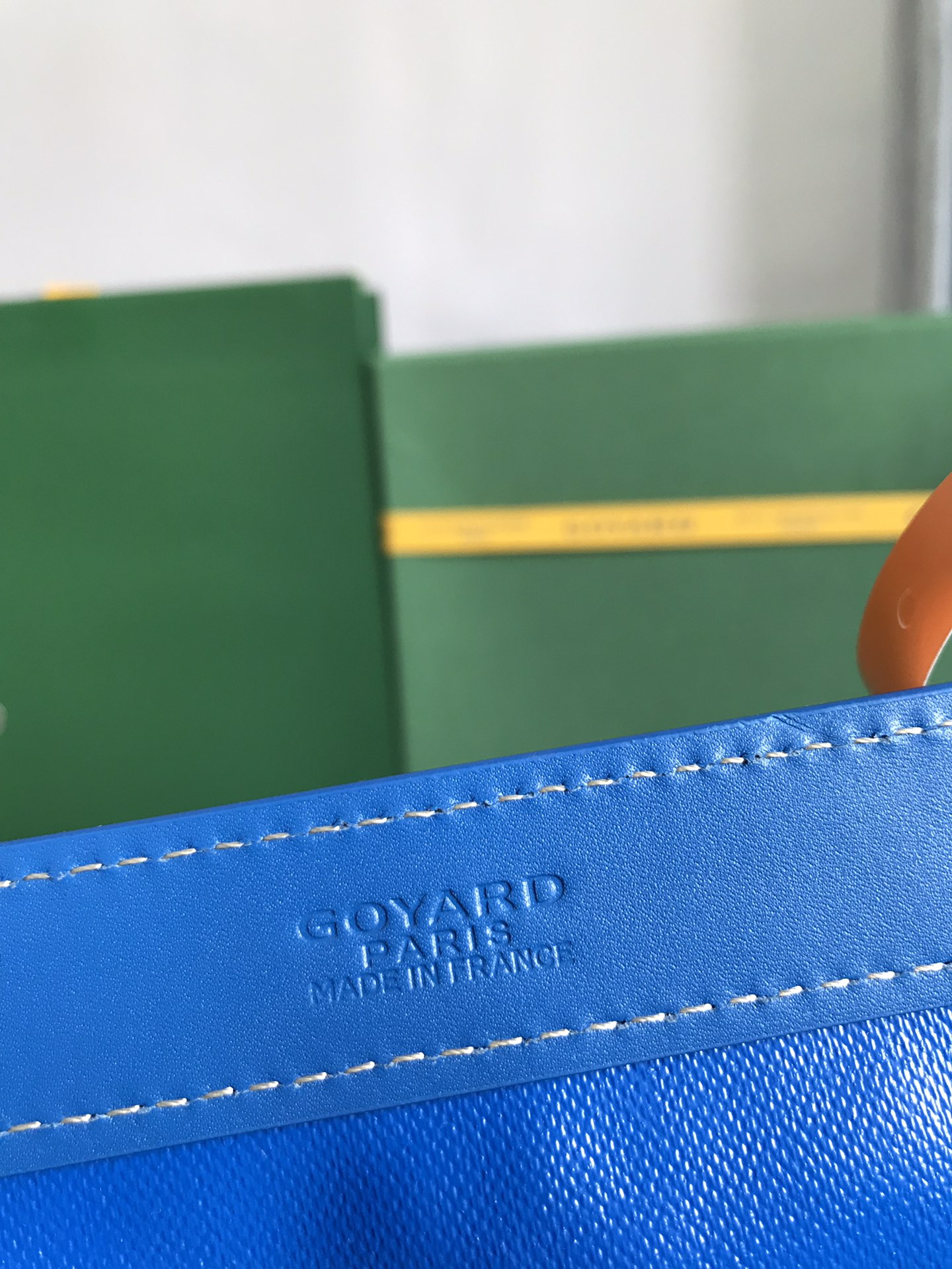 GOYARD Goyardine Bellechasse PM Sky Blue 795459 |