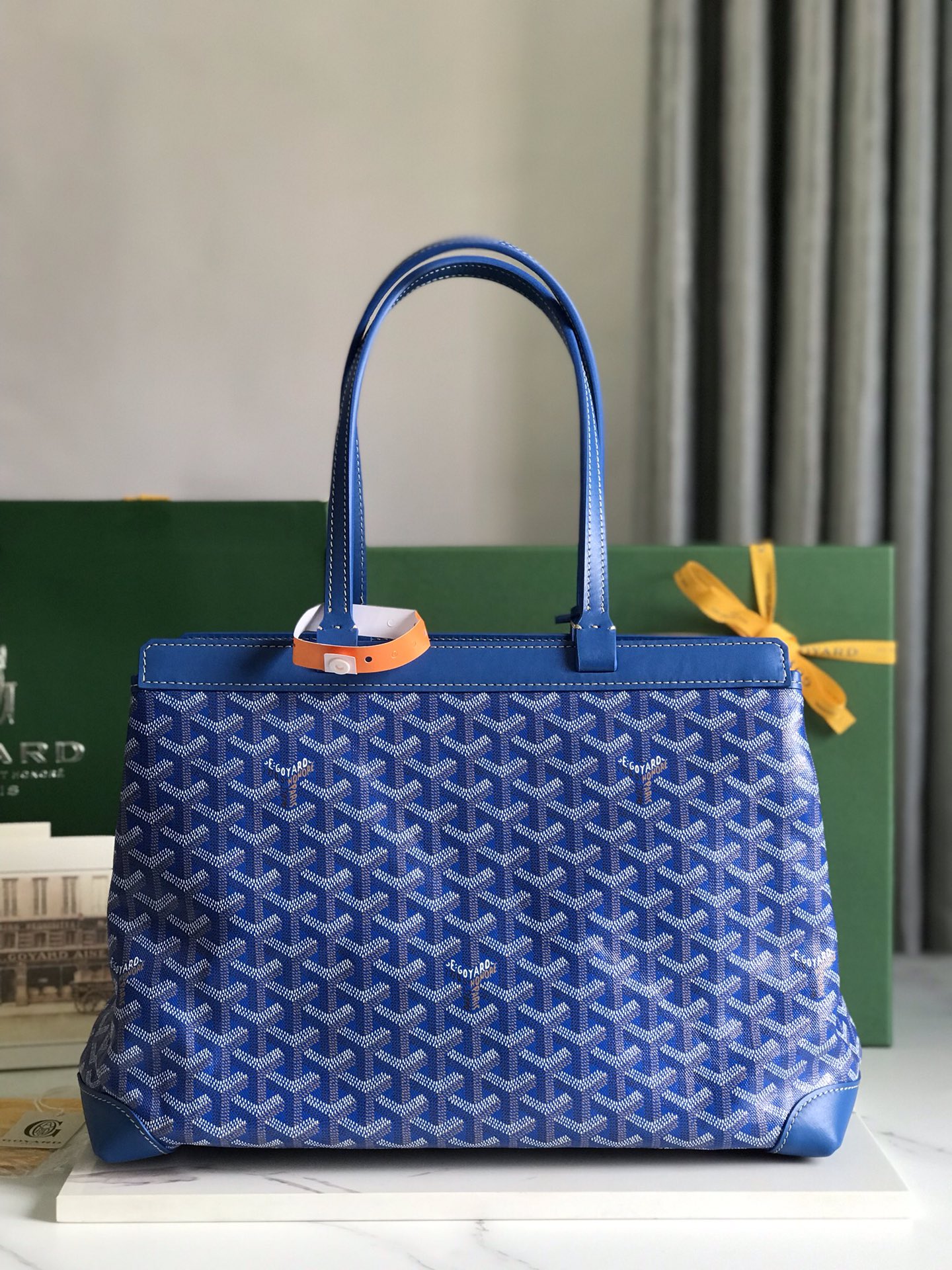 GOYARD Goyardine Bellechasse PM Sky Blue 795459 |