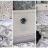 Goyard Goyardine Sand Artois PM bag white Tote Palladium Hardware