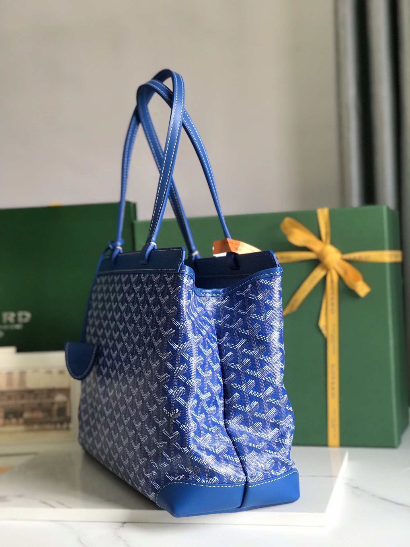 GOYARD Goyardine Bellechasse PM Sky Blue 795459 |
