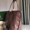 Goyard Womens Saint Louis Burgundy PM Dark red Cloth