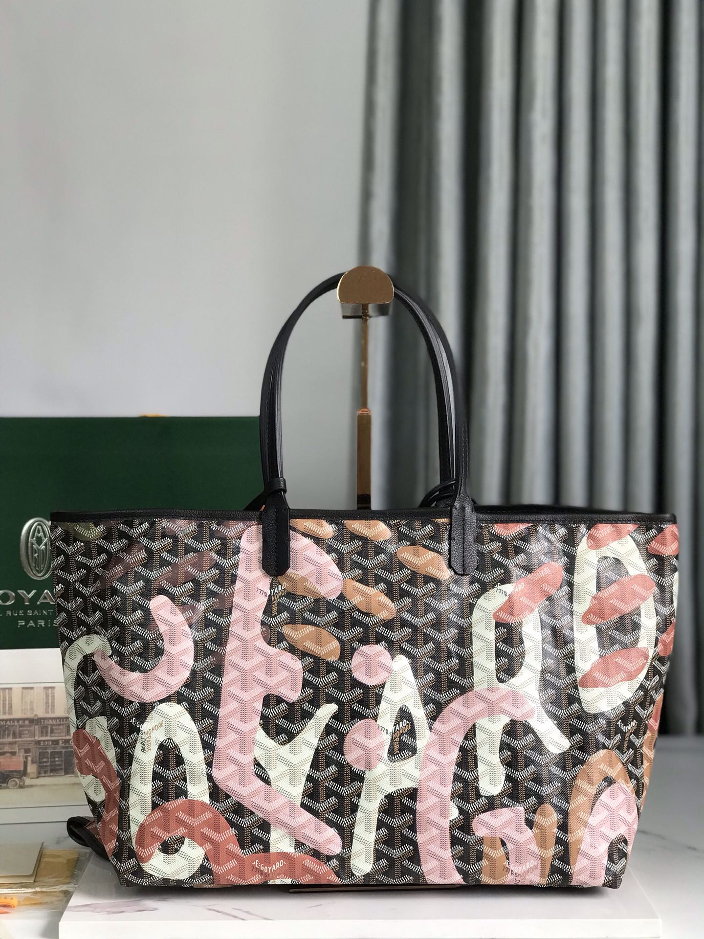 Goyard Saint Louis GM Tote Bag Lettres Camouflage -
