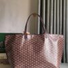 Goyard Womens Saint Louis Burgundy PM Dark red Cloth
