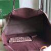 Goyard Womens Saint Louis Burgundy PM Dark red Cloth