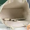 Goyard Goyardine Sand Artois PM bag white Tote Palladium Hardware