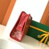 Goyard Jouvence Toiletry Pouch Coated Canvas red