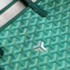 Goyard Pearly green Goyardine Canvas And Chevroches