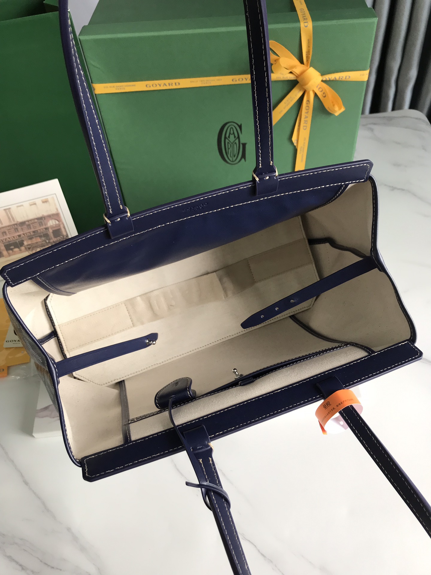 Goyard Women Bellechasse Biaude PM Bag-Navy