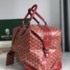 Goyard Boeing Travel Bag Coated Canvas 45 Red 3575731