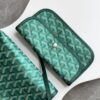 Goyard Pearly green Goyardine Canvas And Chevroches