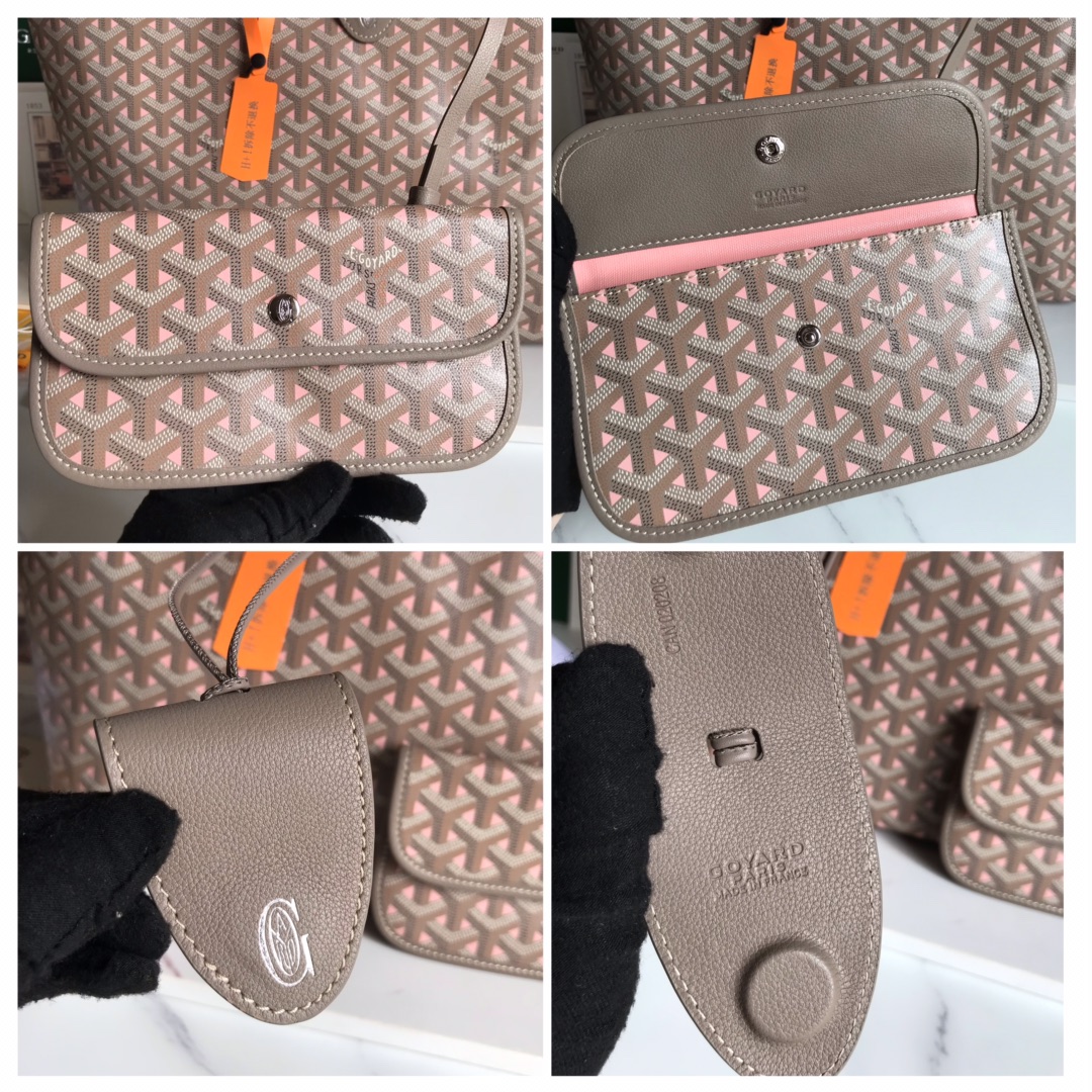 GOYARD Saint Louis PM Tote Bag Claire Voie Purse 2023