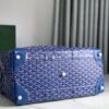 Goyard Bowling 45 Bag Sky Blue Goyardine Canvas and Cervon