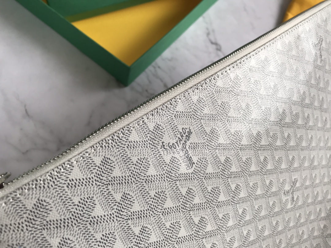 Goyard Sena MM White Cloth ref.2341783