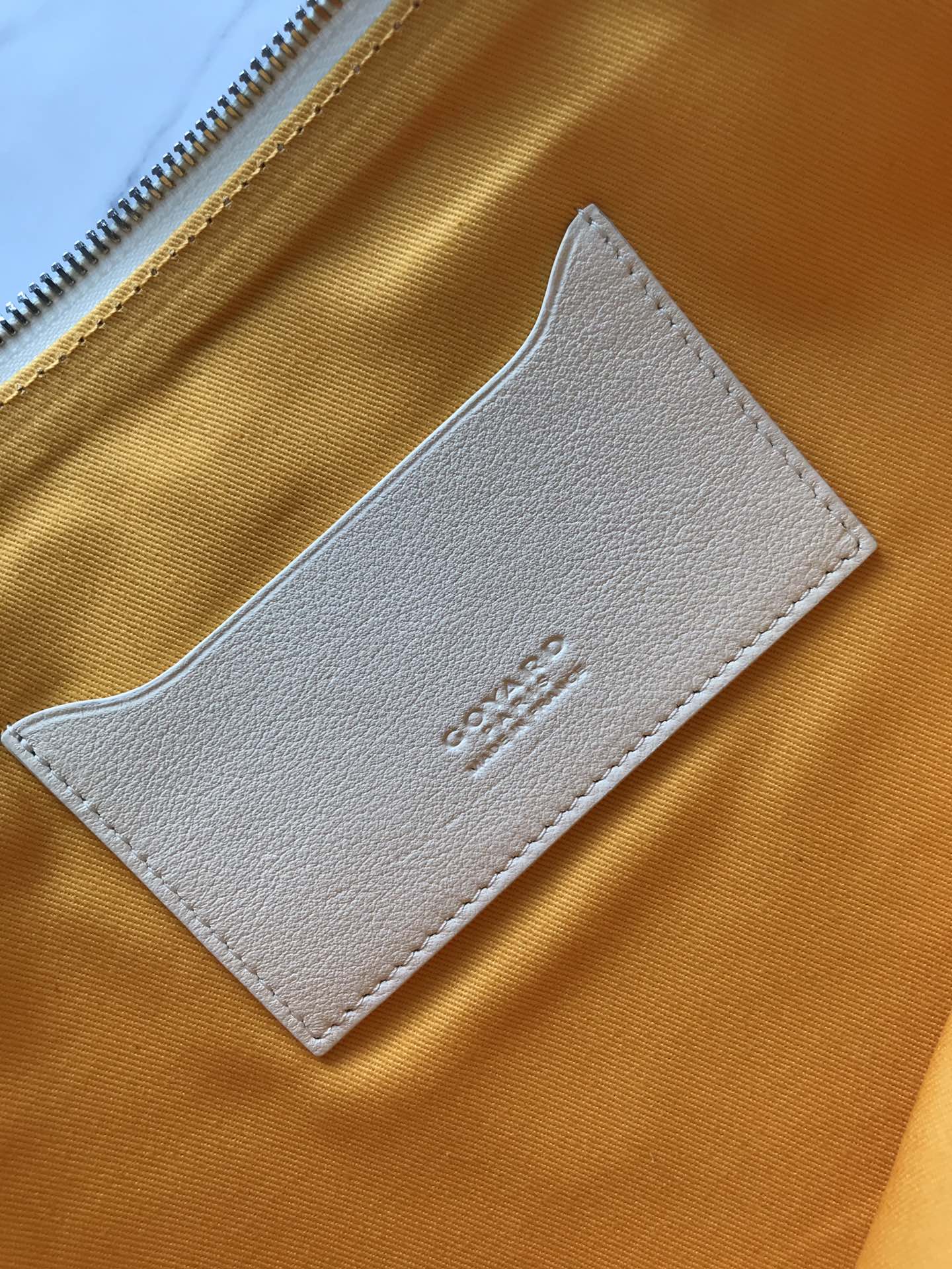 Goyard Sena MM White Cloth ref.2341783