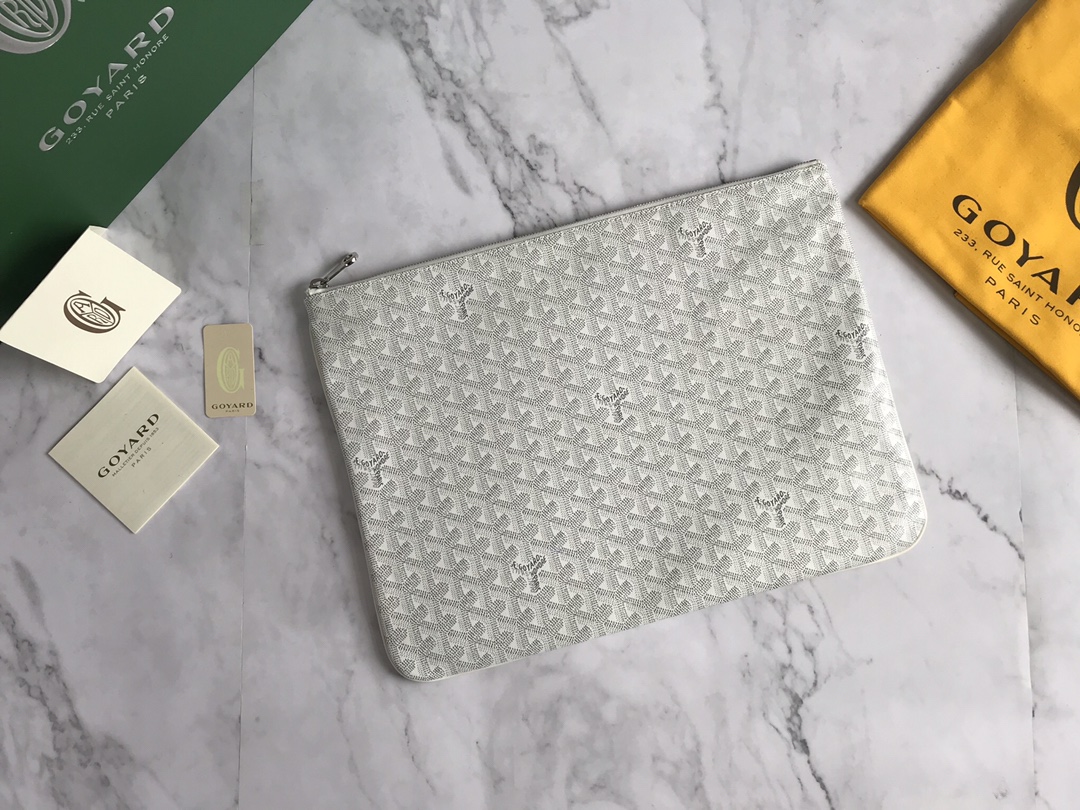 Goyard Sena MM White Cloth ref.2341783
