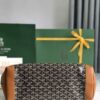 Goyard Tan Goyardine Coated Canvas and Leather bag brown