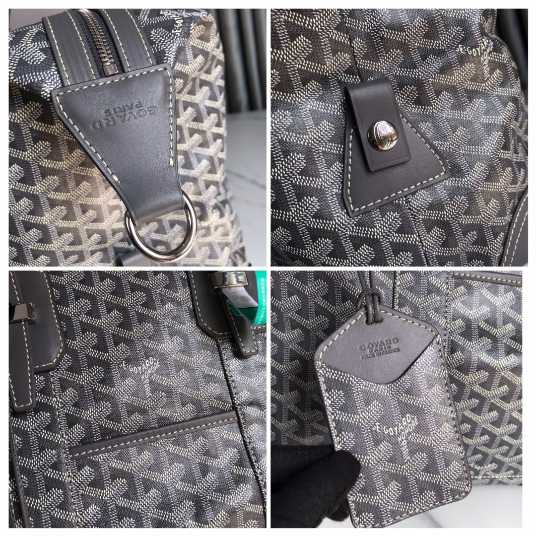 Goyard Boeing 45 Duffle Carry On Travel Bag Weekend Tote Luggage