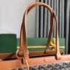 Goyard Tan Goyardine Coated Canvas and Leather bag brown