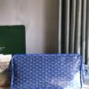 Goyard st louis blue Goyard Saint Louis Claire-Voie GM Bag Turquoise)