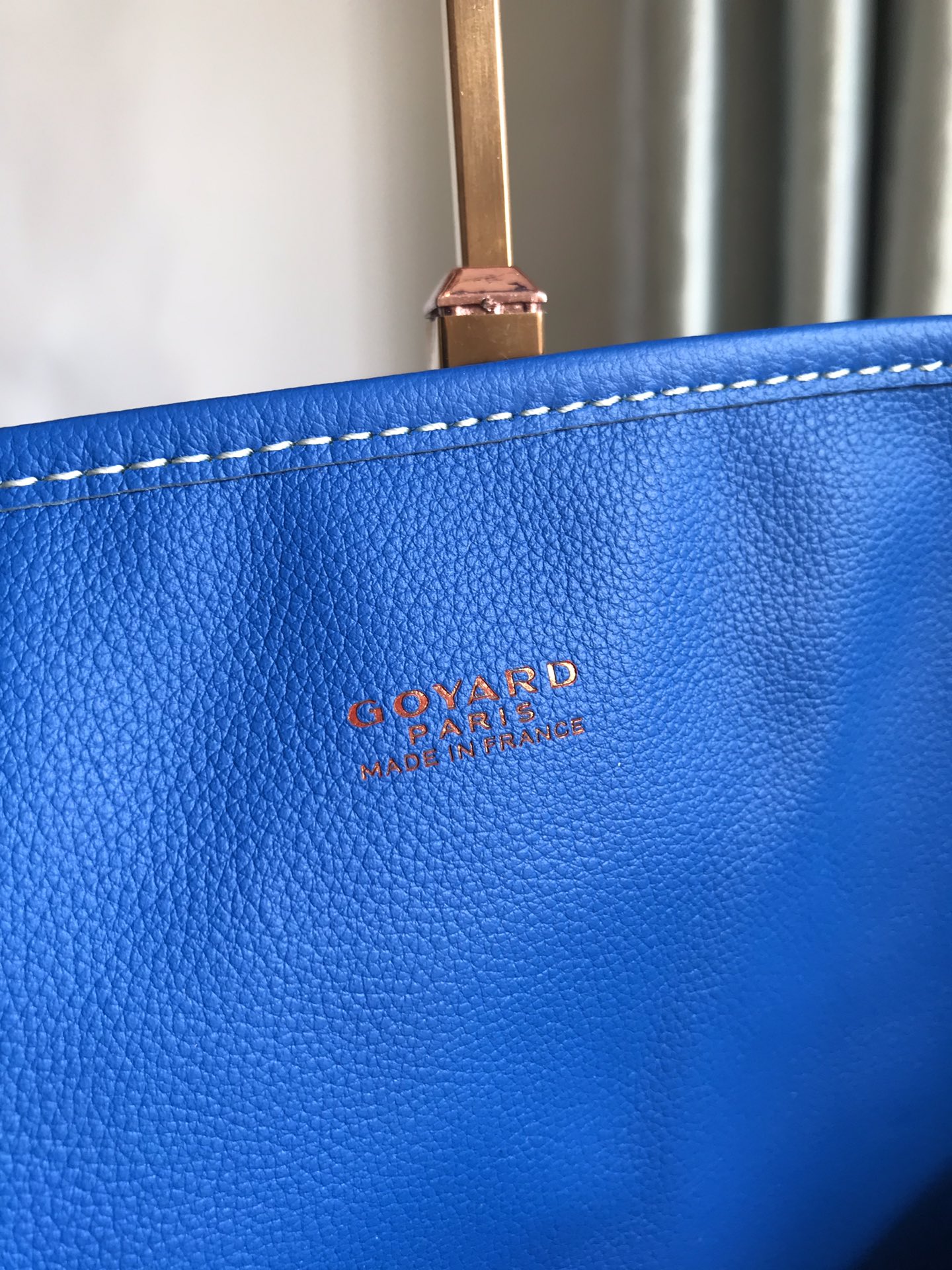 Goyard st louis blue Goyard Saint Louis Claire-Voie GM Bag Turquoise)