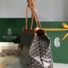Goyard Tan Goyardine Coated Canvas and Leather bag brown