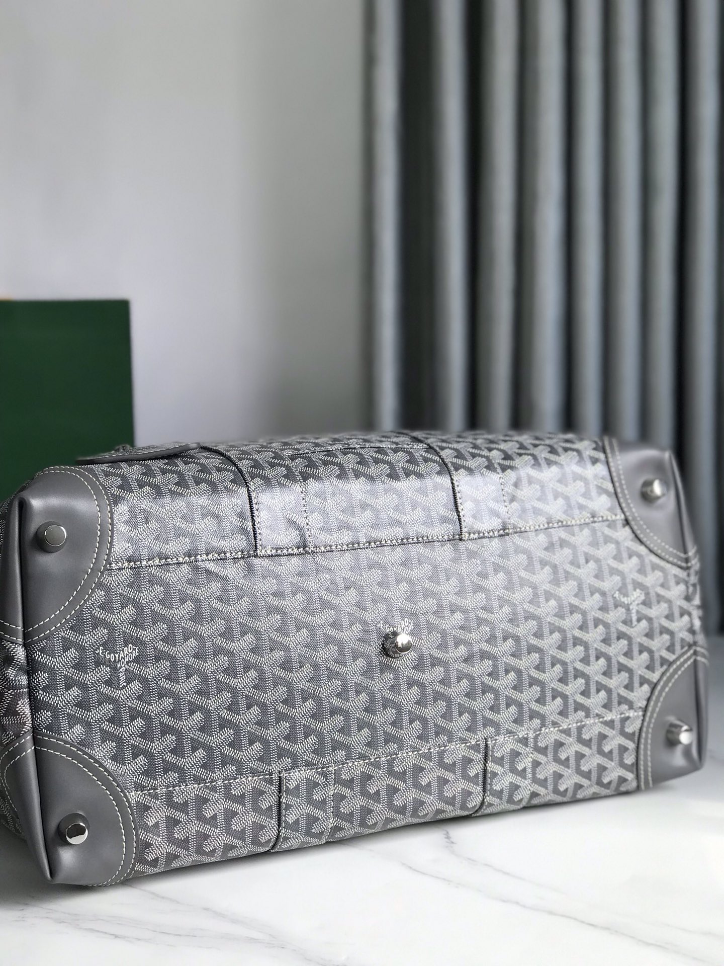 Goyard Boeing 45 Duffle Carry On Travel Bag Weekend Tote Luggage