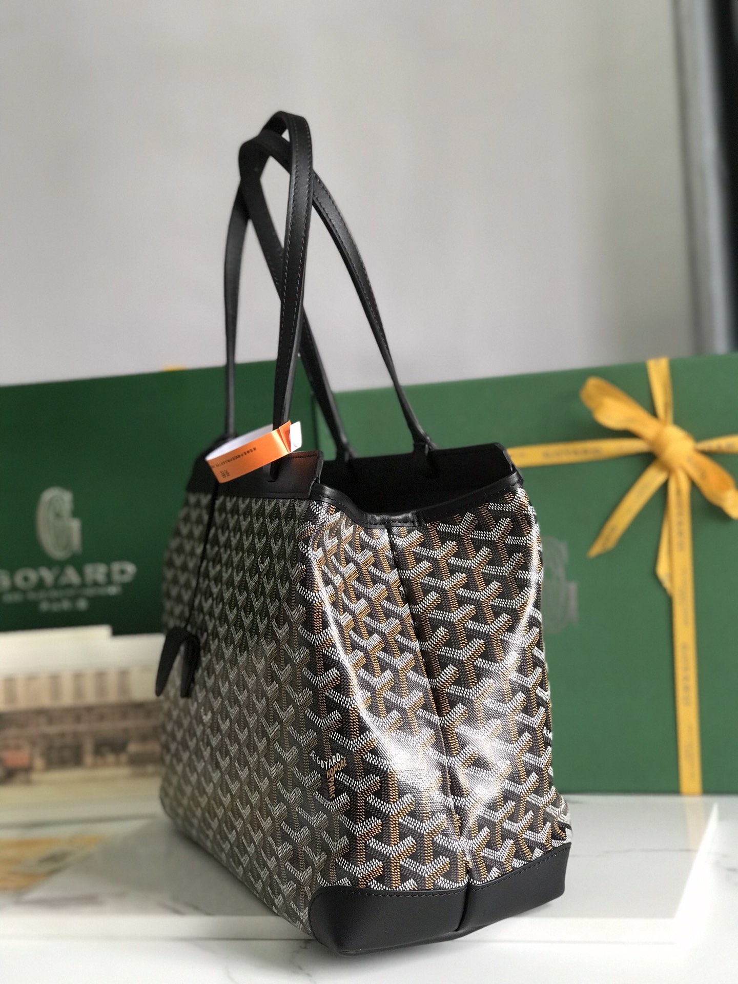 GOYARD Goyardine Bellechasse PM Black 1515291 |