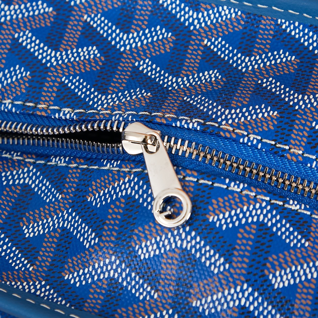 Goyard Artois Tote Coated Canvas PM Blue 1479551