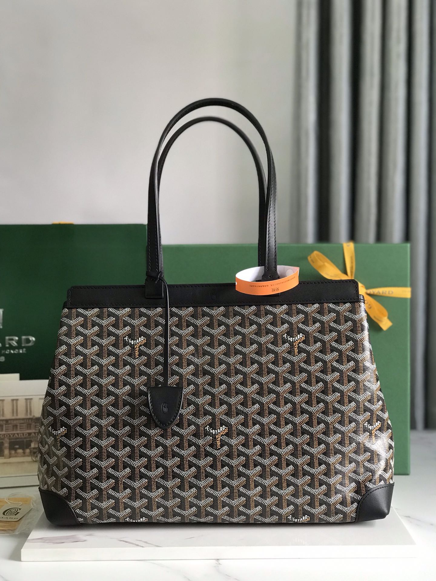 GOYARD Goyardine Bellechasse PM Black 1515291 |