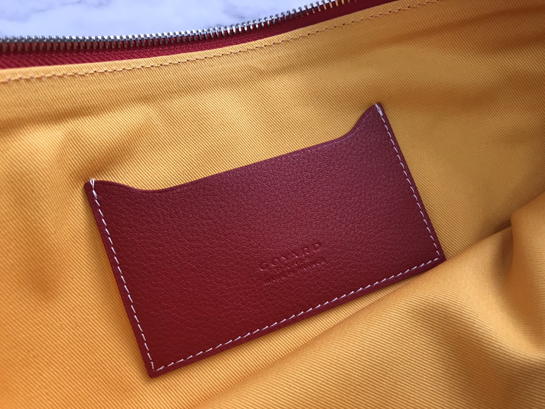 Goyard Goyardine Senat Pochette GM - Red Clutches,