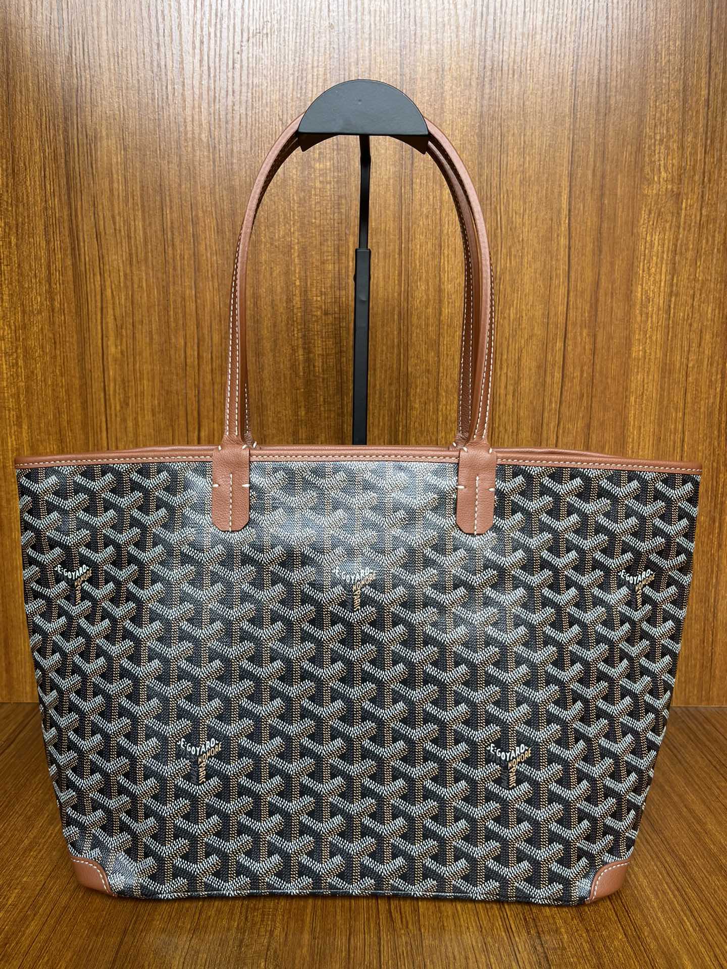 GOYARD Goyardine Artois PM Black Gold 1679216