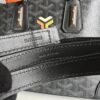 Goyard Black Goyardine Coated Canvas and Leather Vendome Satchel Goyard