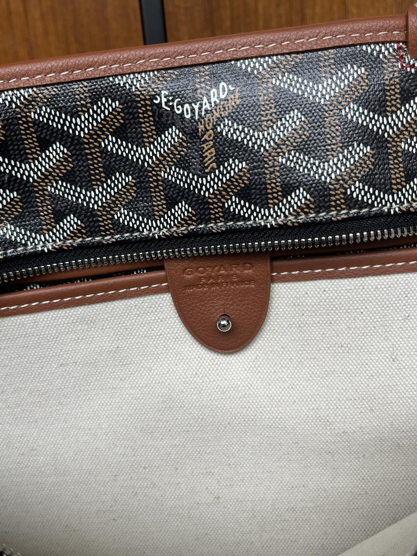 GOYARD Goyardine Artois PM Black Gold 1679216