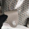 GOYARD Saint Louis PM Tote Bag Claire Voie Greige Turquois