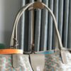 GOYARD Saint Louis PM Tote Bag Claire Voie Greige Turquois
