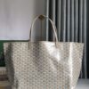 GOYARD Saint Louis PM Tote Bag Claire Voie Greige Turquois