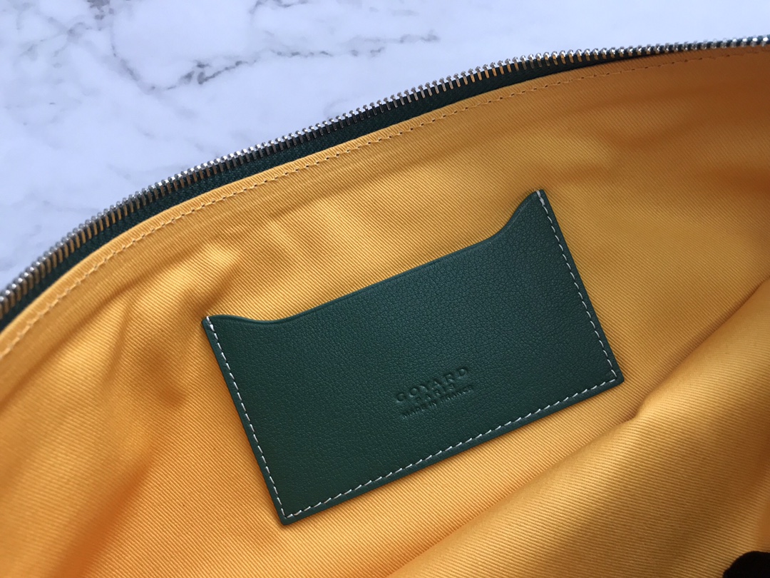 GOYARD Goyardine Senat Pochette GM Sky green 1259202 |