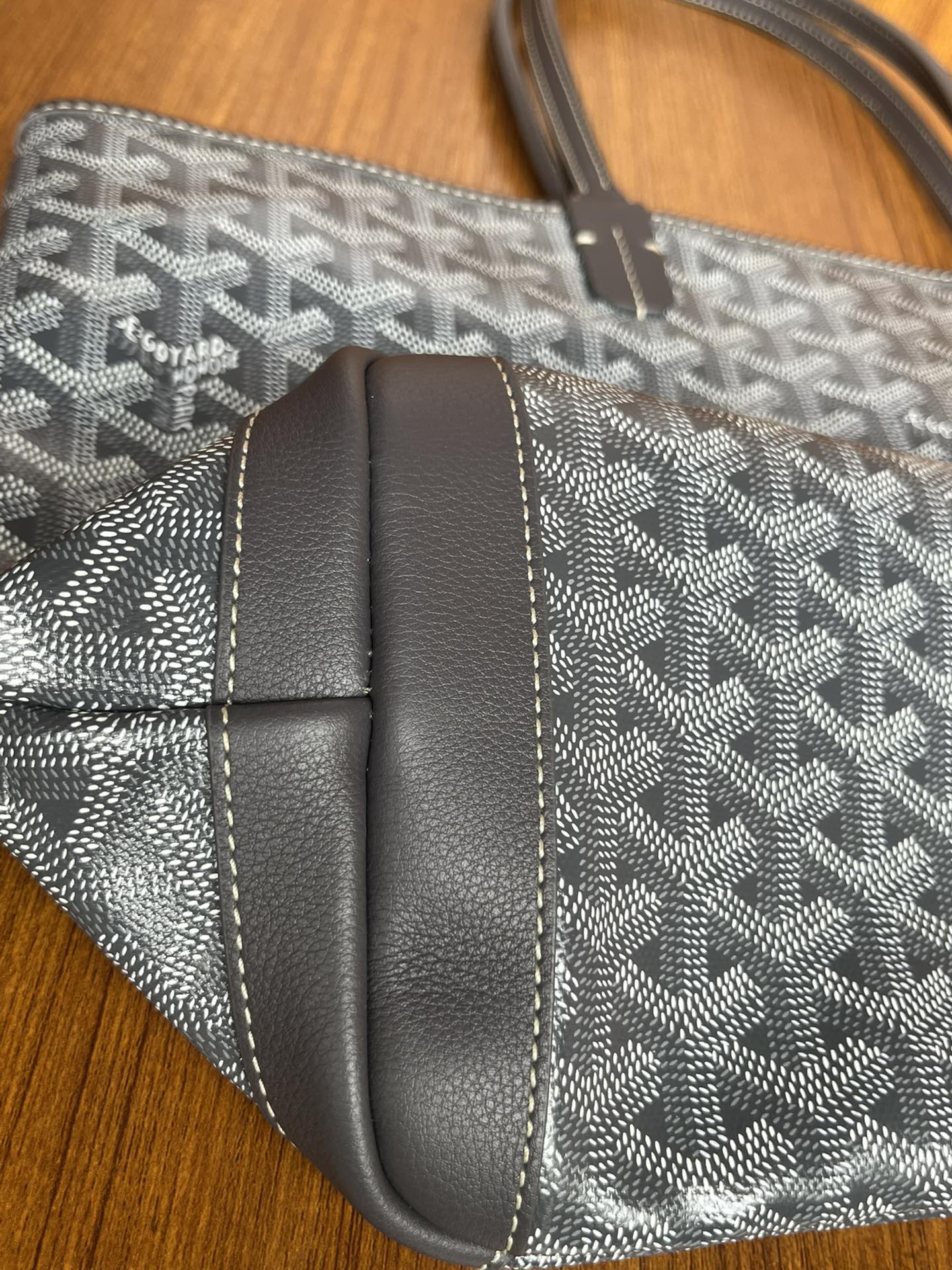 GOYARD Goyardine Artois PM Grey 1621222 |