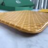 GOYARD Goyardine Senat Pochette GM Sky yellow