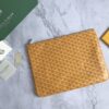 GOYARD Goyardine Senat Pochette GM Sky yellow