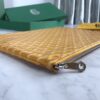 GOYARD Goyardine Senat Pochette GM Sky yellow