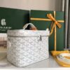 Goyard white Goyardine Muse Vanity Case Cloth Cloth