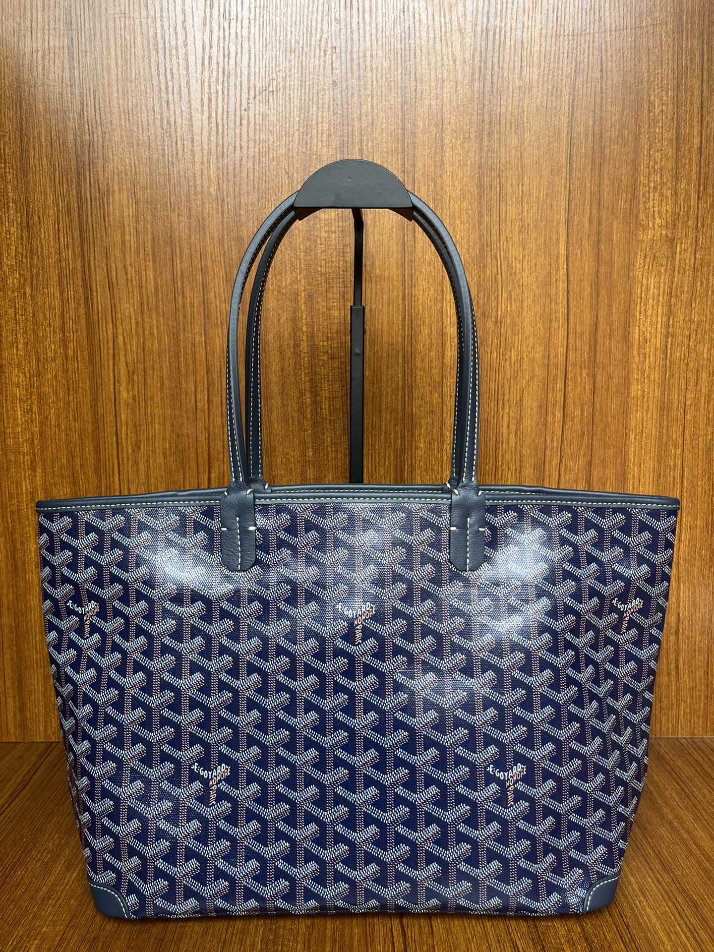 GOYARD Goyardine Artois PM Navy 346855