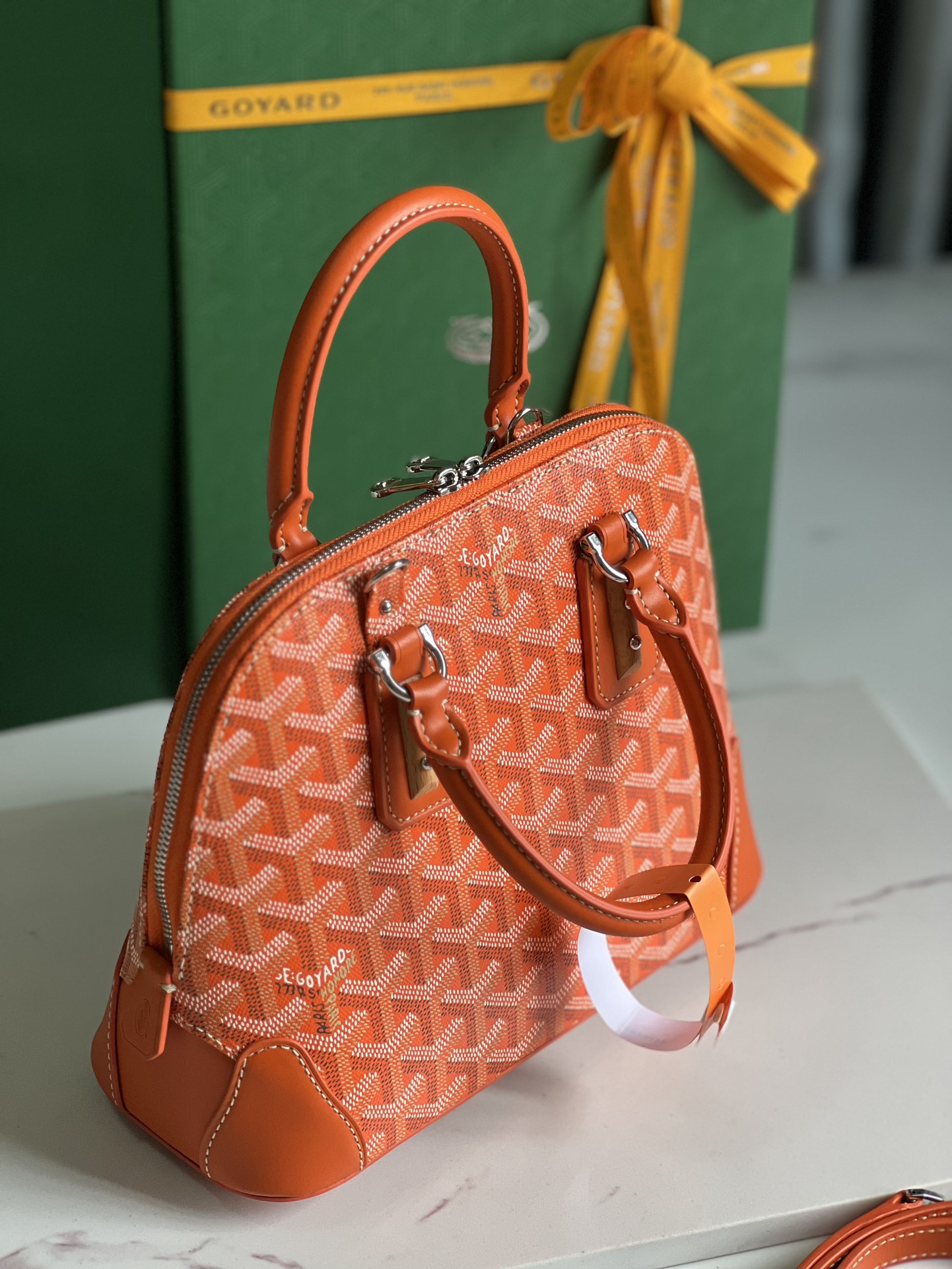 Goyard Women Vendôme Mini Bag-Orange