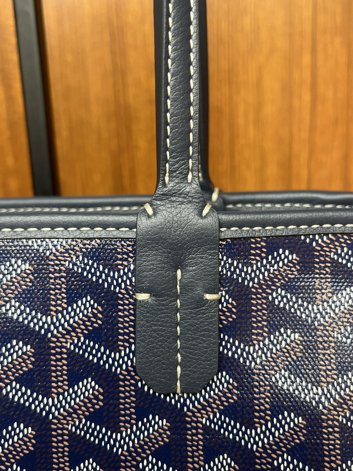 GOYARD Goyardine Artois PM Navy 346855