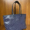 GOYARD Goyardine Artois PM Navy 346855