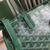 Goyard Chien Gris Pet Carrier Tote Coated Canvas bag green