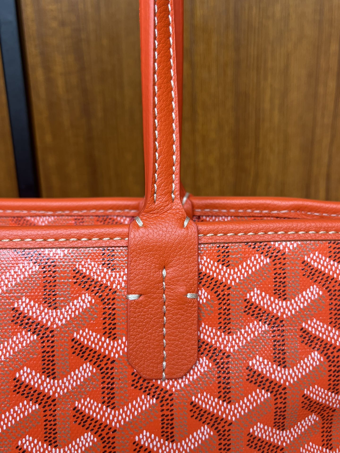 GOYARD Goyardine Artois PM orange 668430 |