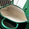 GOYARD Goyardine Calfskin Morvan Document Casegreen
